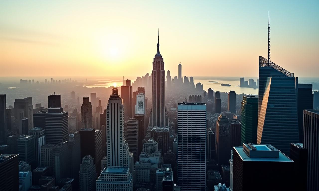 New York City corporate skyline representing Zephyr Consults reach